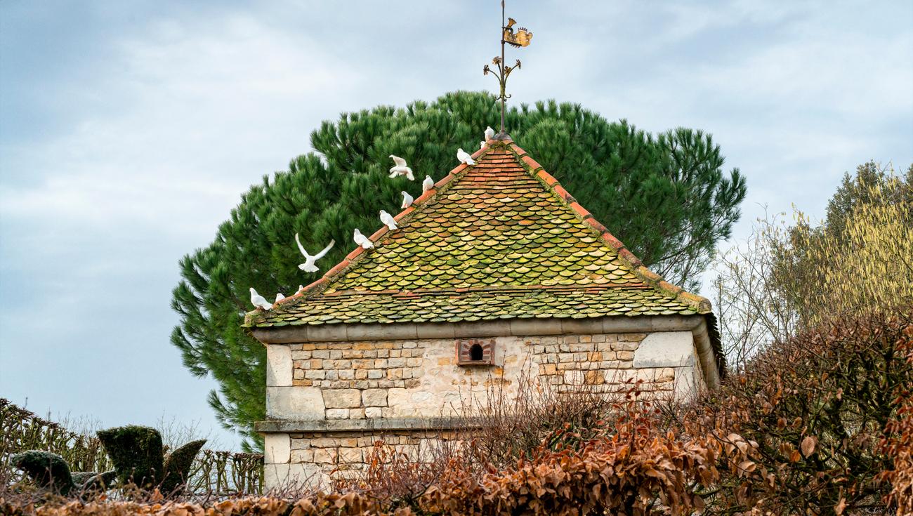 Le Pigeonnier en automne (© Lionel Hug)