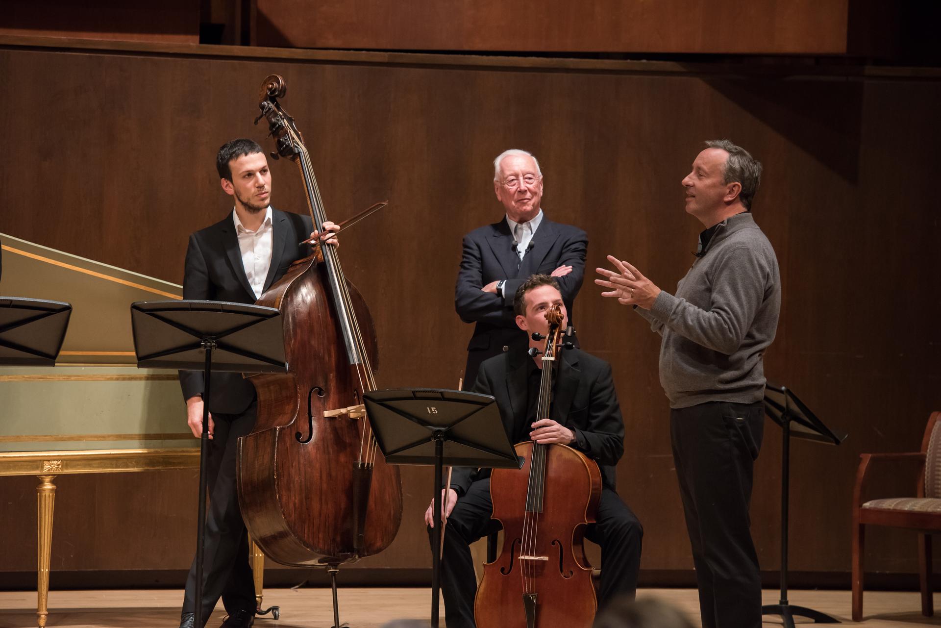 Masterclasse de William Christie à la Juilliard School