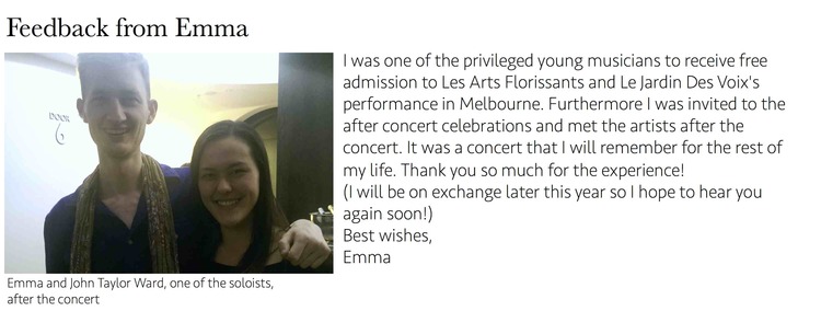 Teenager Invitation Melbourne Feedback Emma